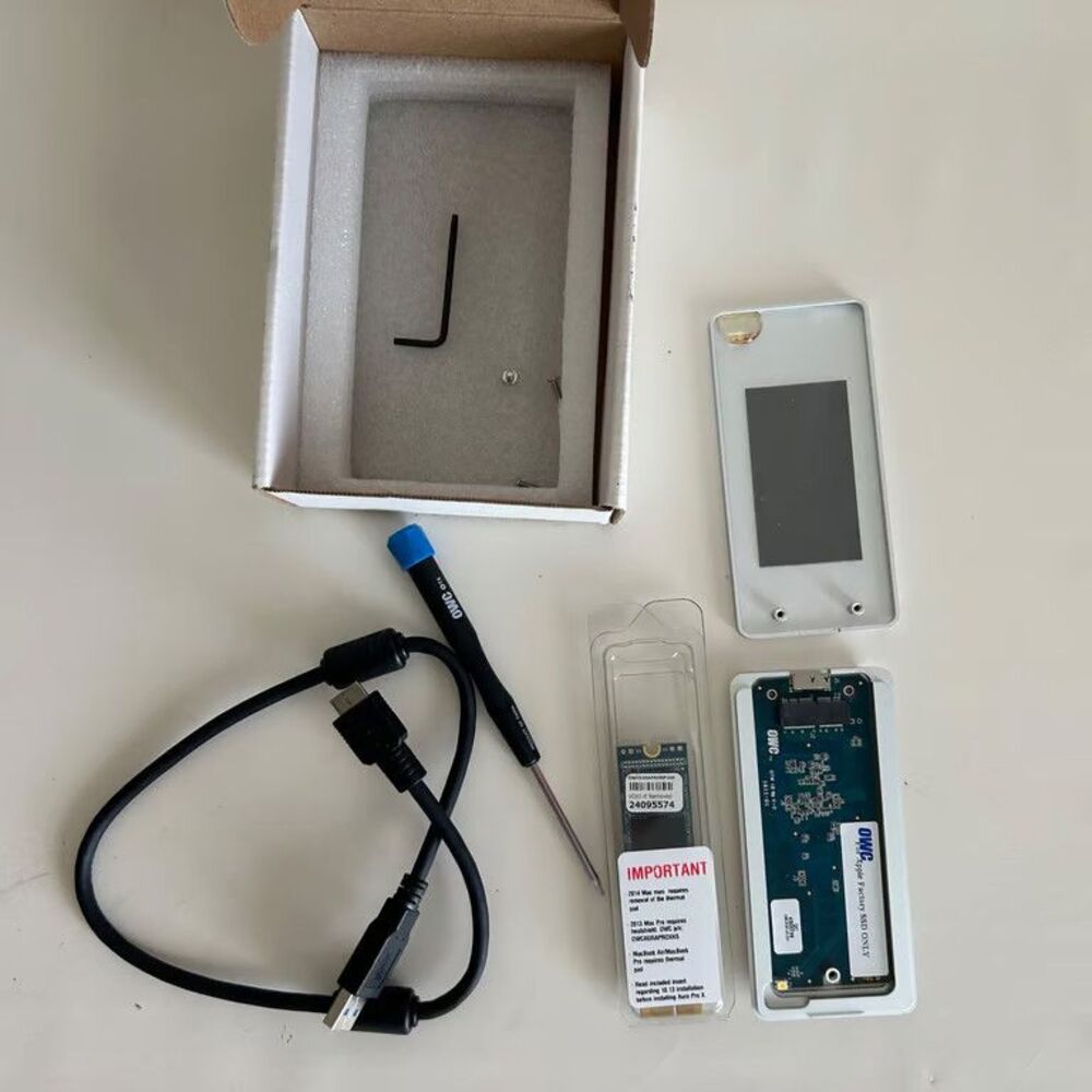 OWC Aura Pro Xp 1TB SSD Upgrade Kit for Mac Pro 2013+ w/ Envoy Pro Enclosure